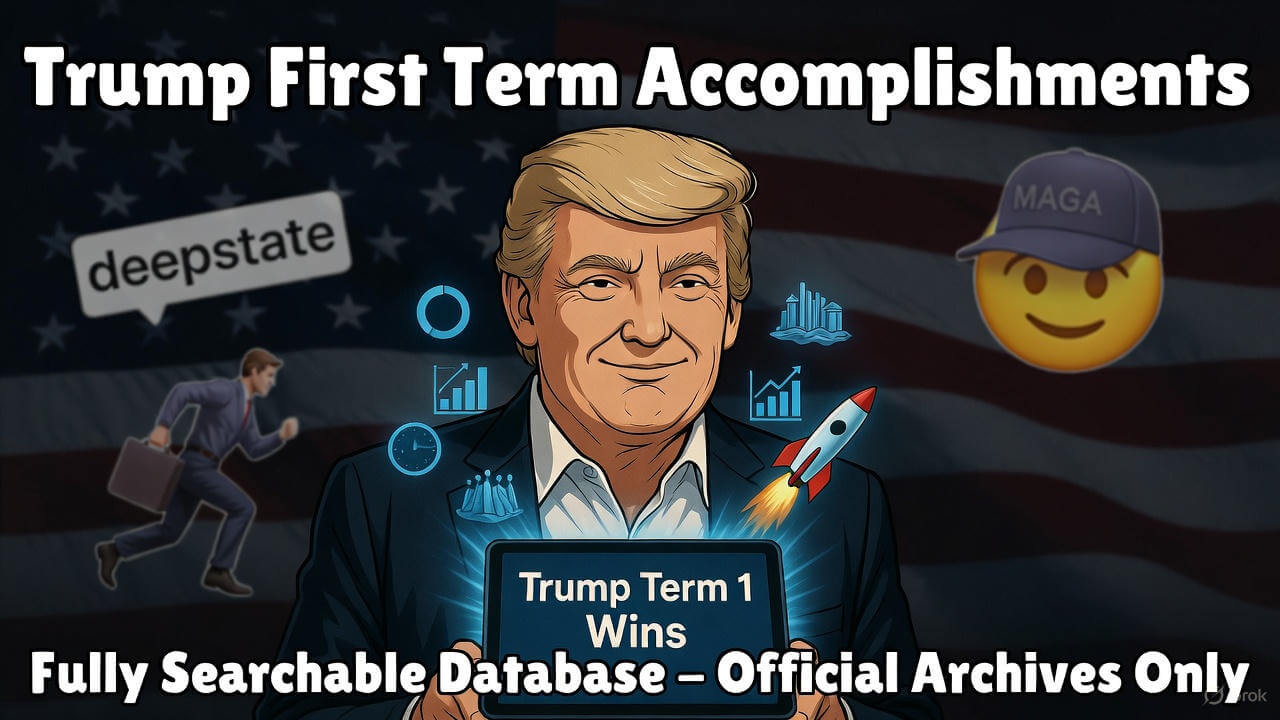 Trump Accomplishments in the Whitehouse (Term 1)