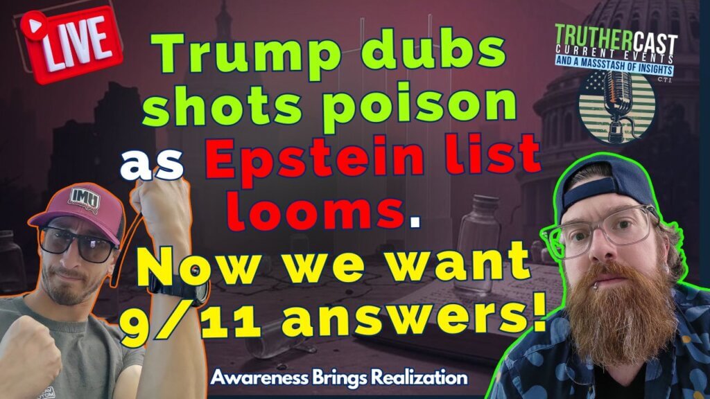 9/11 Ghosts Haunt Vaccine Poisons & Epstein Drop