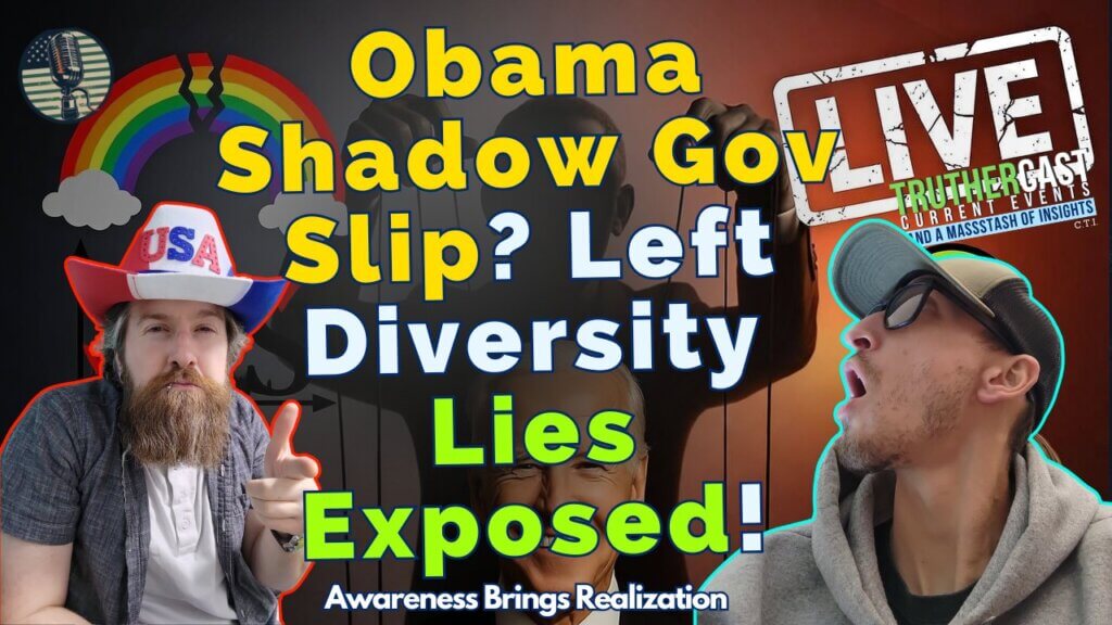 Obama Admits Shadow Government Control Over Biden as Left's Diversity Claims Fall Apart