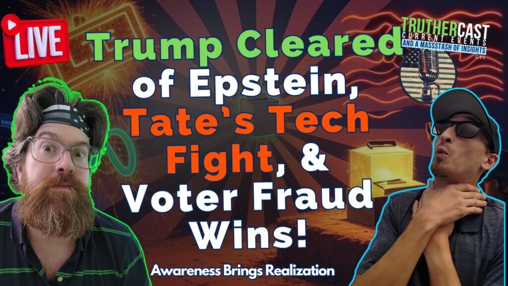 Trump’s Epstein Clear, Putin Meetup, Tate’s Tech Fight, and Voter Wins Drop!
