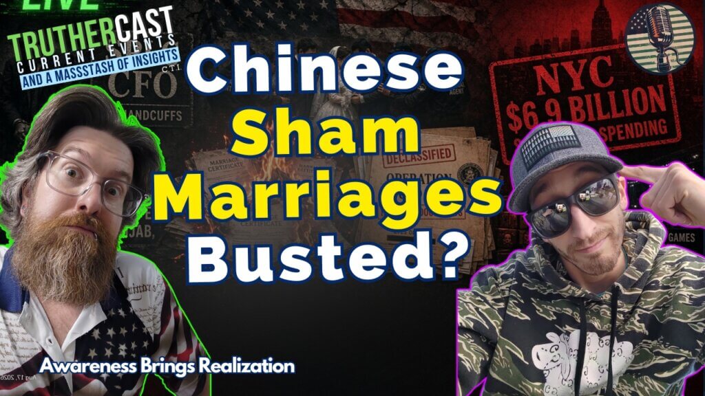 Chinese Sham Marriage Fraud Busted + Wray Covered Biden Ukraine + Sanctuary Billions Spent